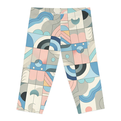 Dazzling Dreams Studio premium breathable Capri leggings showcasing elegant design and exceptional comfort for active lifestyles.