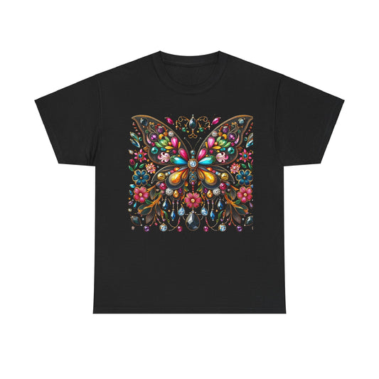 Enchanting Butterfly Brooch Unisex T Shirt Graphic Tee Unisex