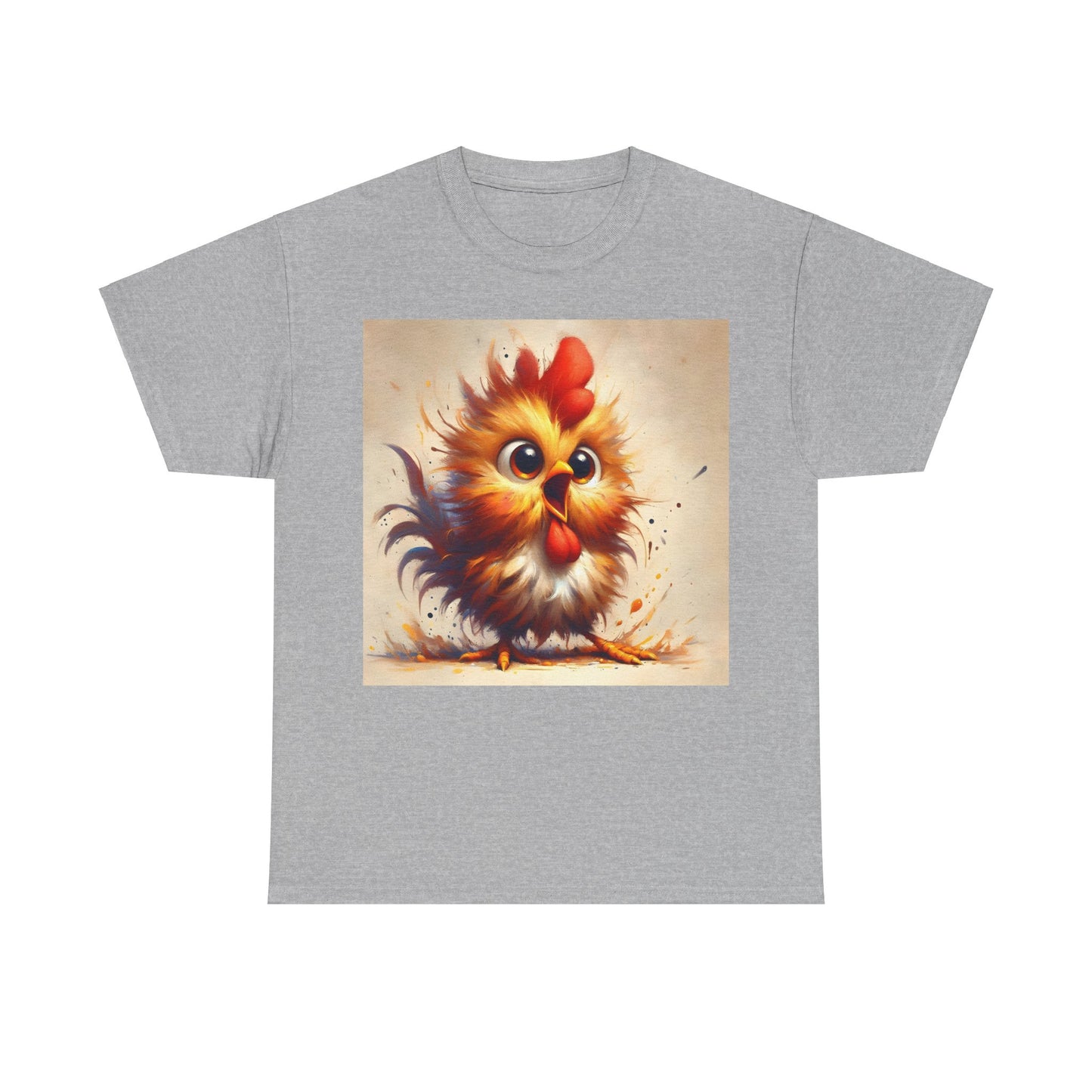 Explosive Joy Tee - Cartoon Bird Edition  Unisex Cotton Tee Graphic T Shirt