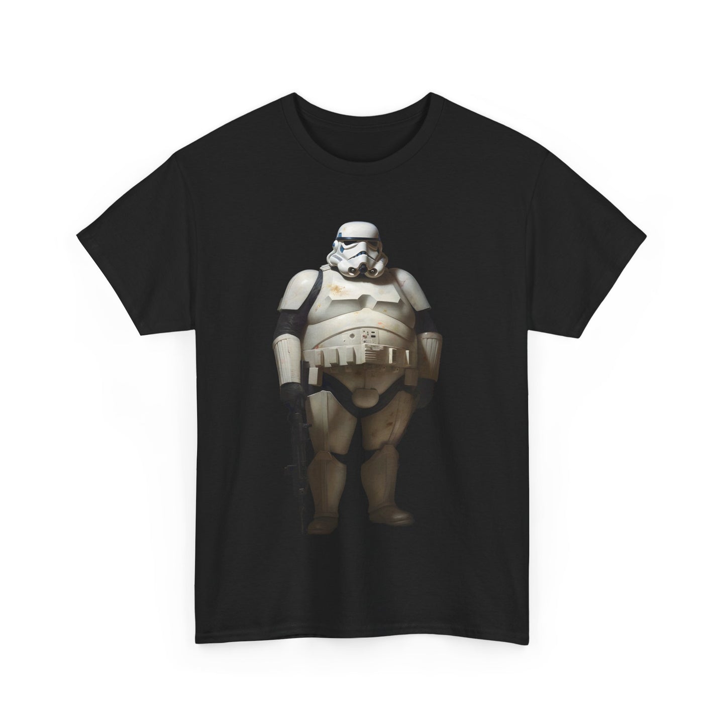 Chubby Stormtrooper  Graphic Unisex Graphic Tee Shirt