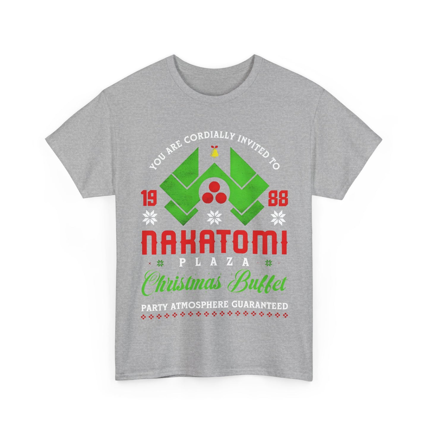 Nakatomi Plaza Christmas 1988 Graphic T-Shirt Urban Unisex Cotton