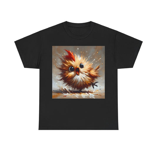 Explosive Joy Tee - Cartoon Bird Edition  Unisex Cotton Tee Graphic T Shirt