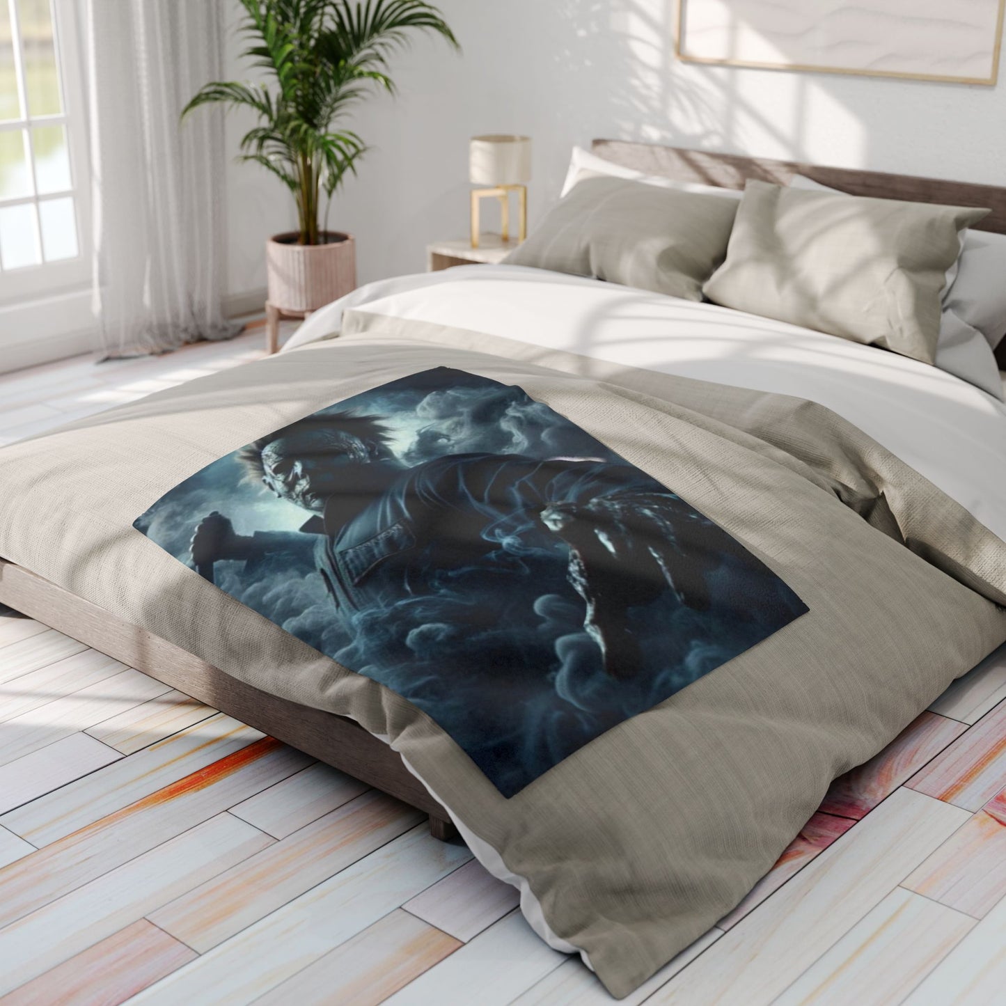 Halloween Spooky Jason Voorhees Arctic Fleece Blanket 3 Sizes