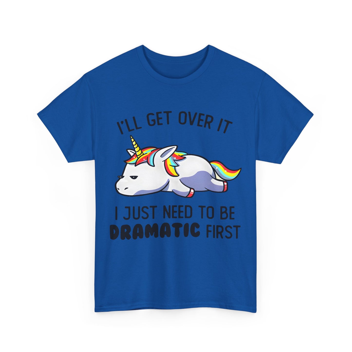 Unicorn Melancholy   Graphic Unisex  Tee Shirt