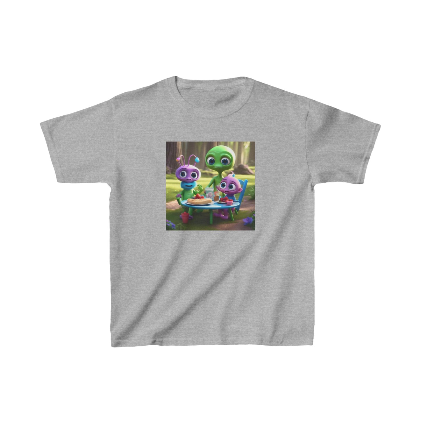 Kids Cute Aliens Heavy Cotton Tee 16 colors