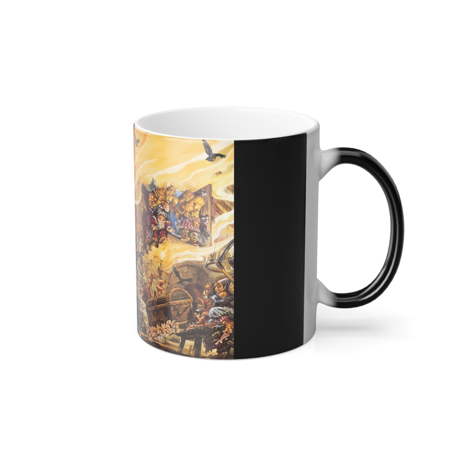 Discworld Color Of Magic Heat change Coffee Mug, Tea Mug, Office Mug