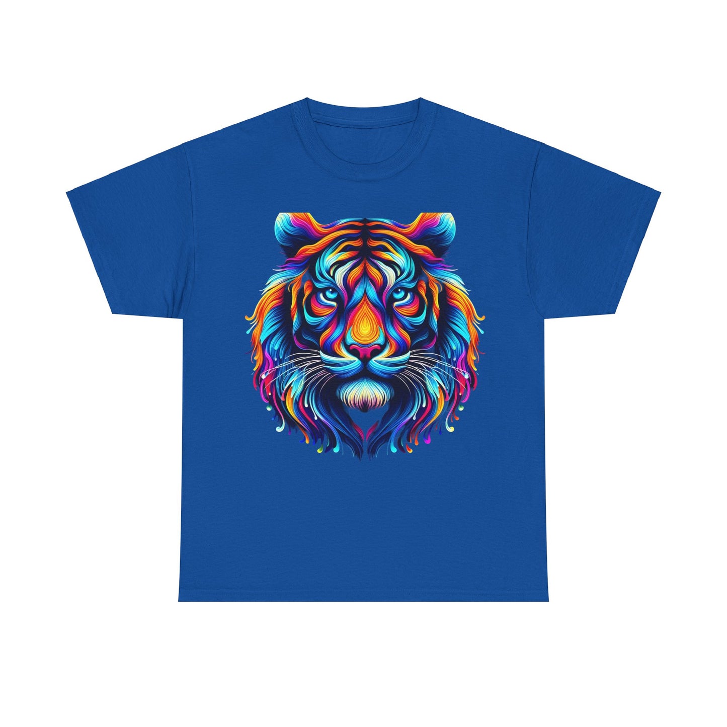 Tiger's Whimsy  Graphic Unisex  T Shirt Tee