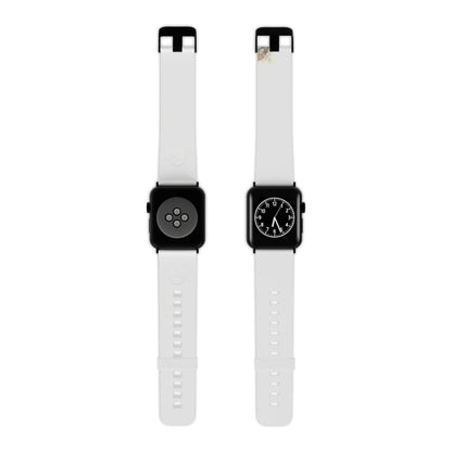 Elegant GraphiZen Apple Watch Strap by Dazzling Dreams Studio in modern pastel design with contemporary shapes and lines.
