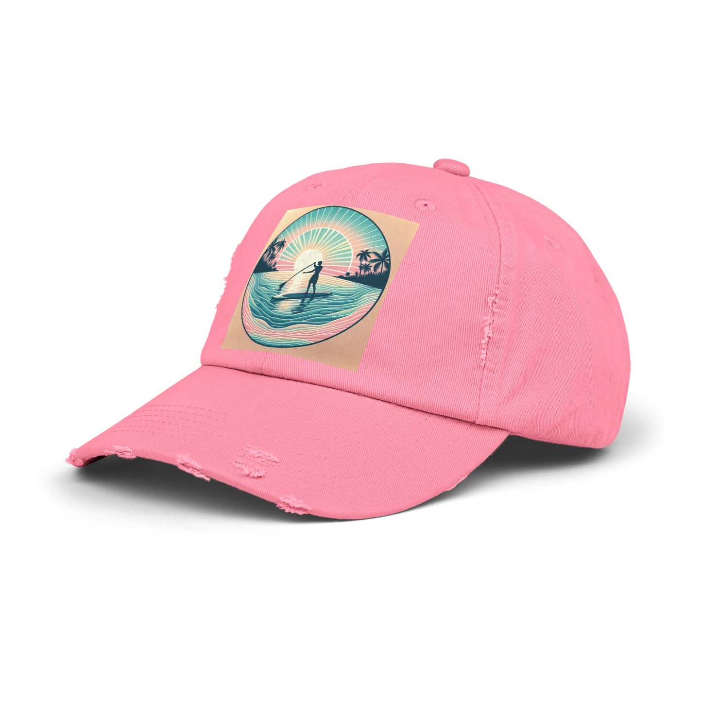 Unisex Distressed Paddleboarders Cap