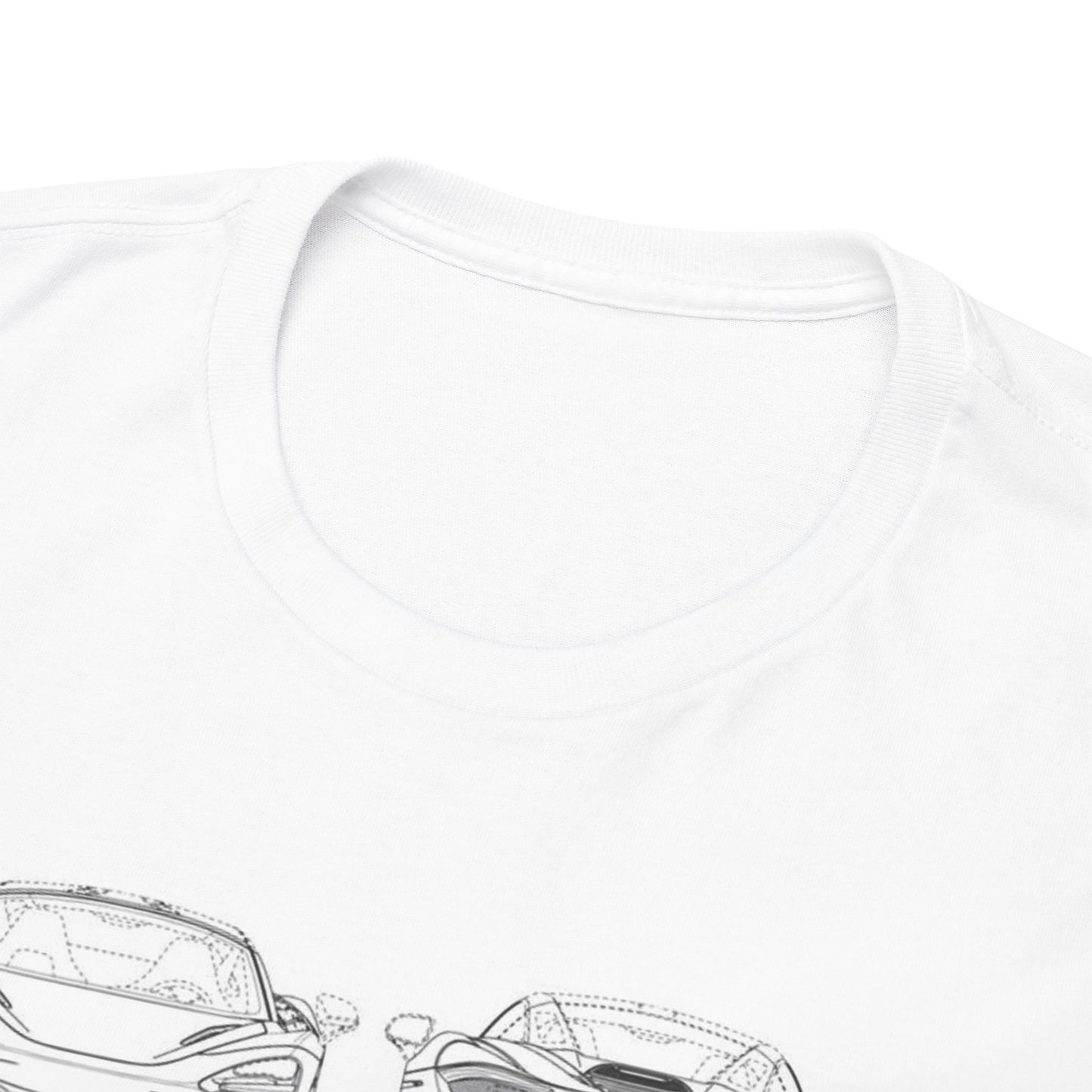 McLaren 720S T-Shirt TEE Mens: Women's Car Art, Tech Drawing, Automotive Design