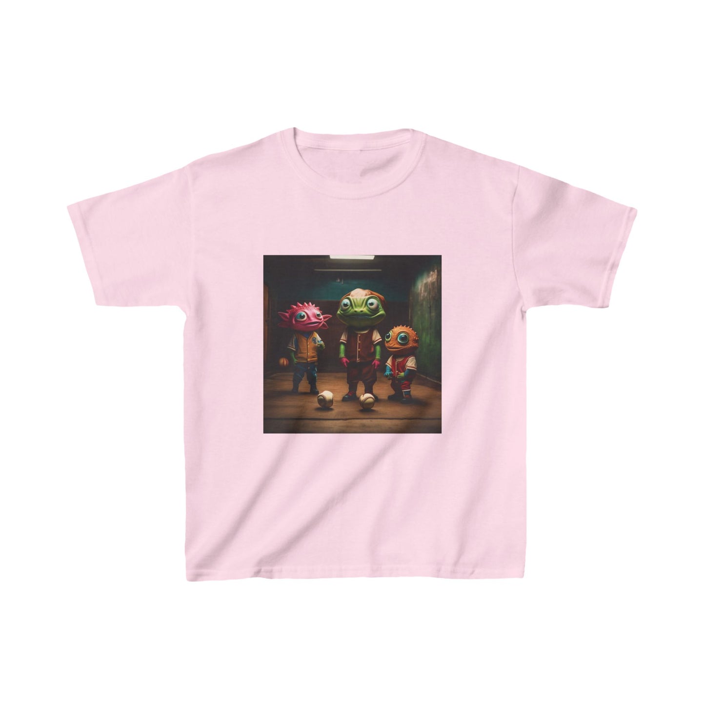 Kids Cute Aliens Heavy Cotton Tee 16 colors