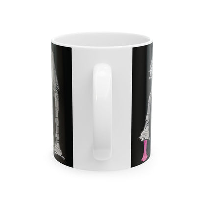 Elegant Rebel Gum Star Wars Heat Changing AT-AT Coffee Mug showcasing a whimsical design, featuring the iconic AT-AT walker with vibrant bubblegum details, perfect for coffee enthusiasts.