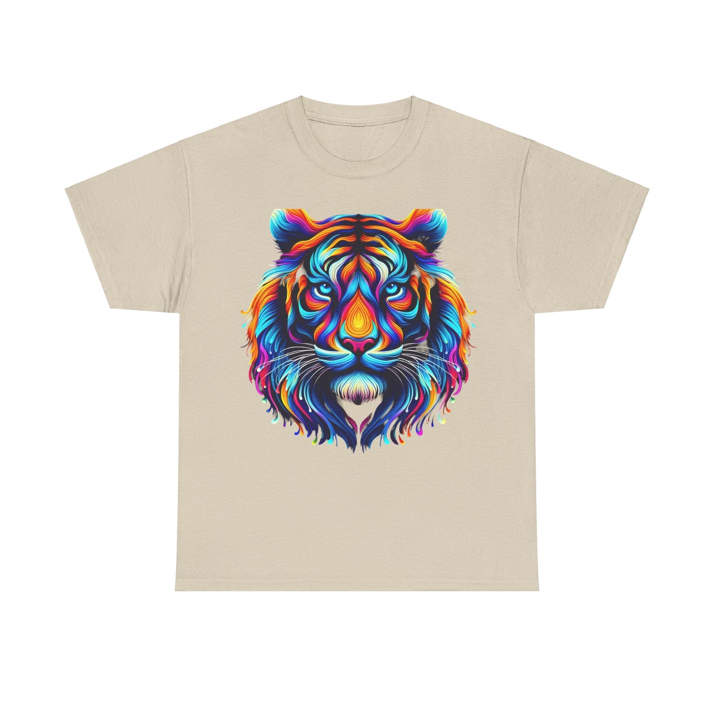 Tiger's Whimsy  Graphic Unisex  T Shirt Tee