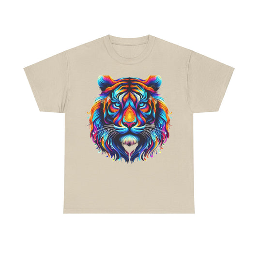 Tiger's Whimsy  Graphic Unisex  T Shirt Tee