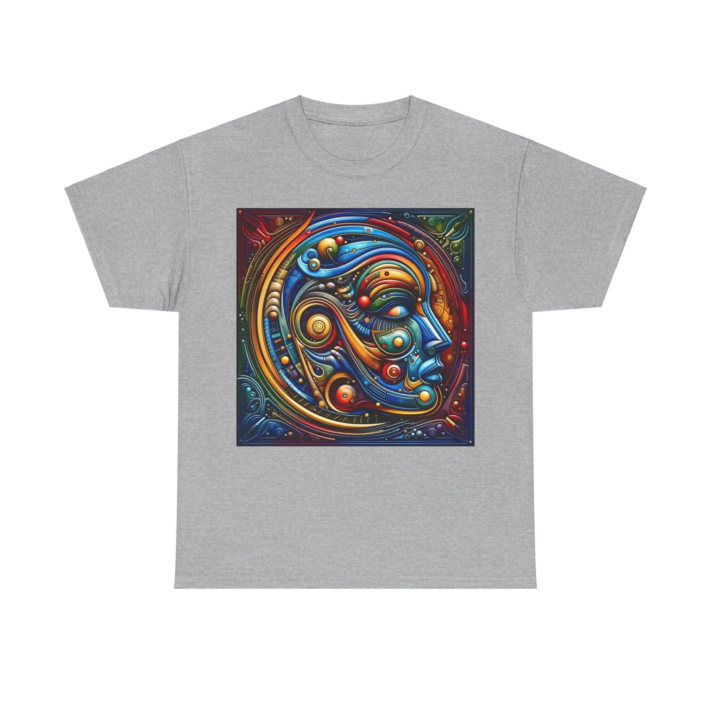 Stained Glass Dreams Unisex T Shirt Graphic Tee Unisex