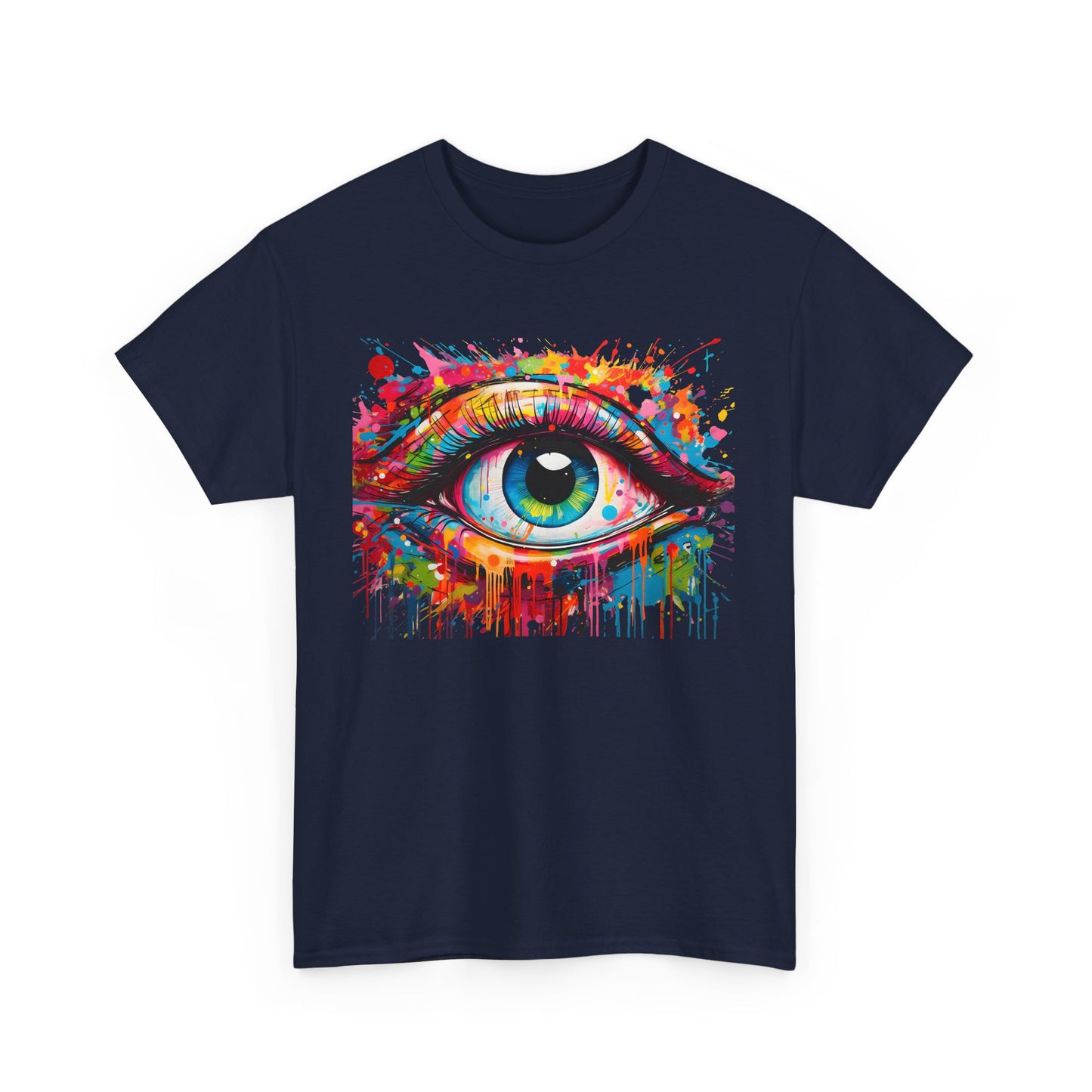 Visionary Drip Graffiti  Graphic Unisex  T Shirt Tee