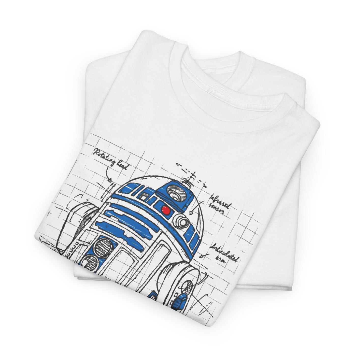 R2 D2 Star Wars Funny Gift Mens Womens Graphic T-Shirt Unisex Cotton Urban