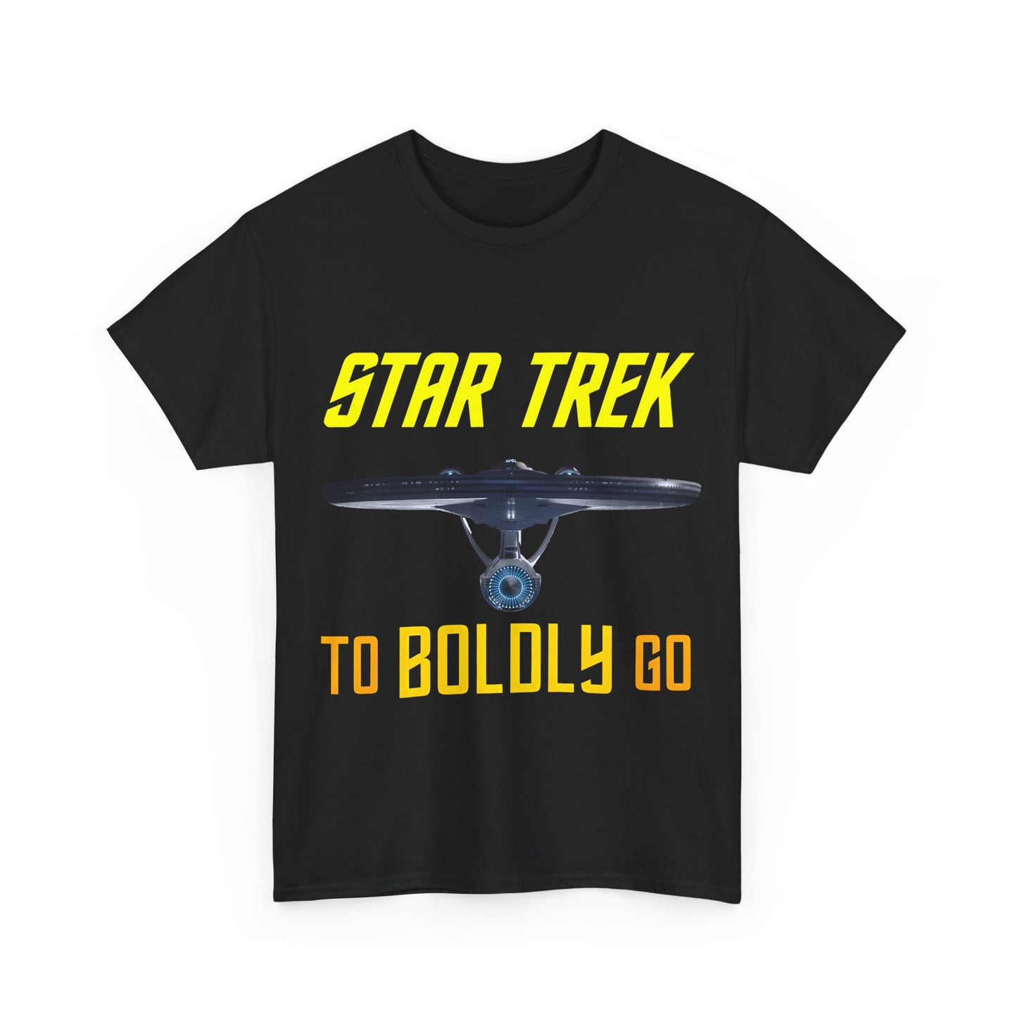 USS Enterprise Star Trek  Graphic Unisex T Shirt Tee