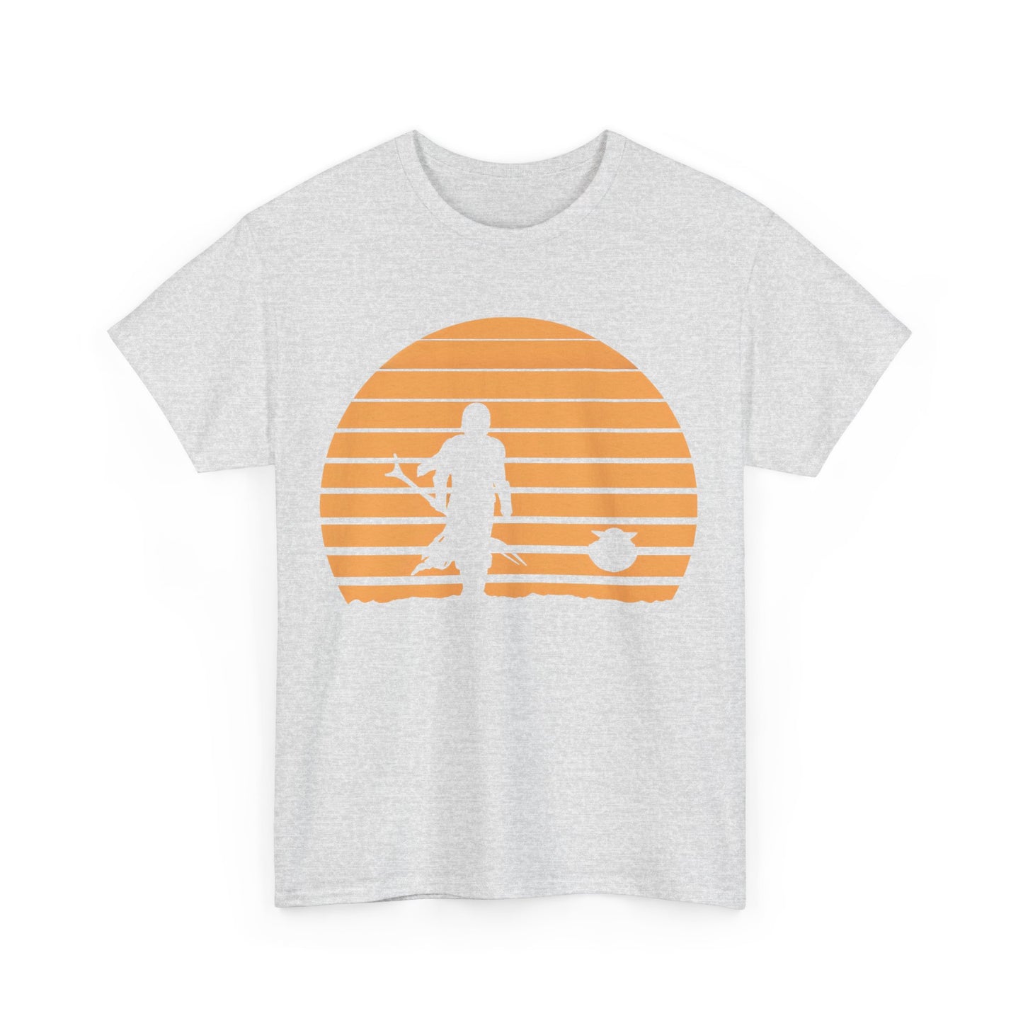 Mandalorian Sunset Graphic Unisex  Tee Shirt