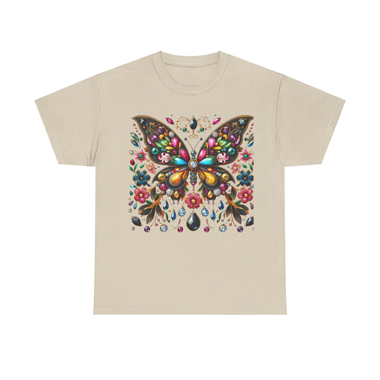 Enchanting Butterfly Brooch Unisex T Shirt Graphic Tee Unisex