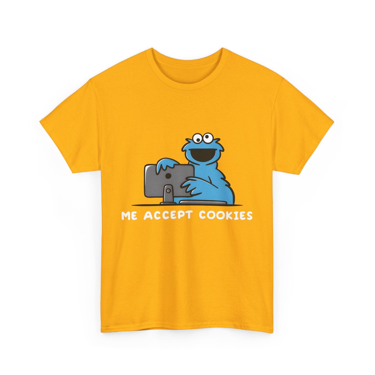 Sesame Street Cookie Monster Graphic T-Shirt Urban Unisex Cotton