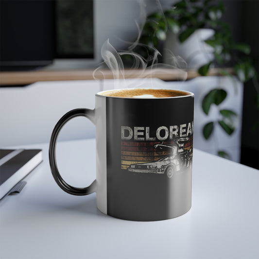 Back to the Future DeLorean Color Morphing Mug, 11oz