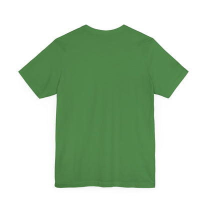 Back view of the sophisticated Sabrina Carpenter Inspired Unisex Short Sleeve Tee, emphasising its premium quality and relaxed fit in a fashionable green hue.