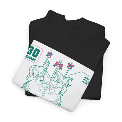 Stylish unisex Squid Game graphic t-shirt featuring vibrant artwork on a sleek black background, perfect for making a fashion statement.