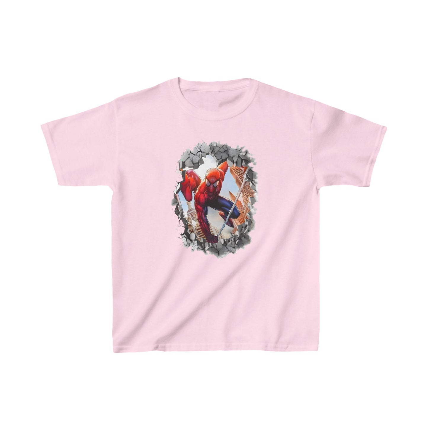 Unisex Kids Spider Man  Cotton T Shirt Tee Youths Childs