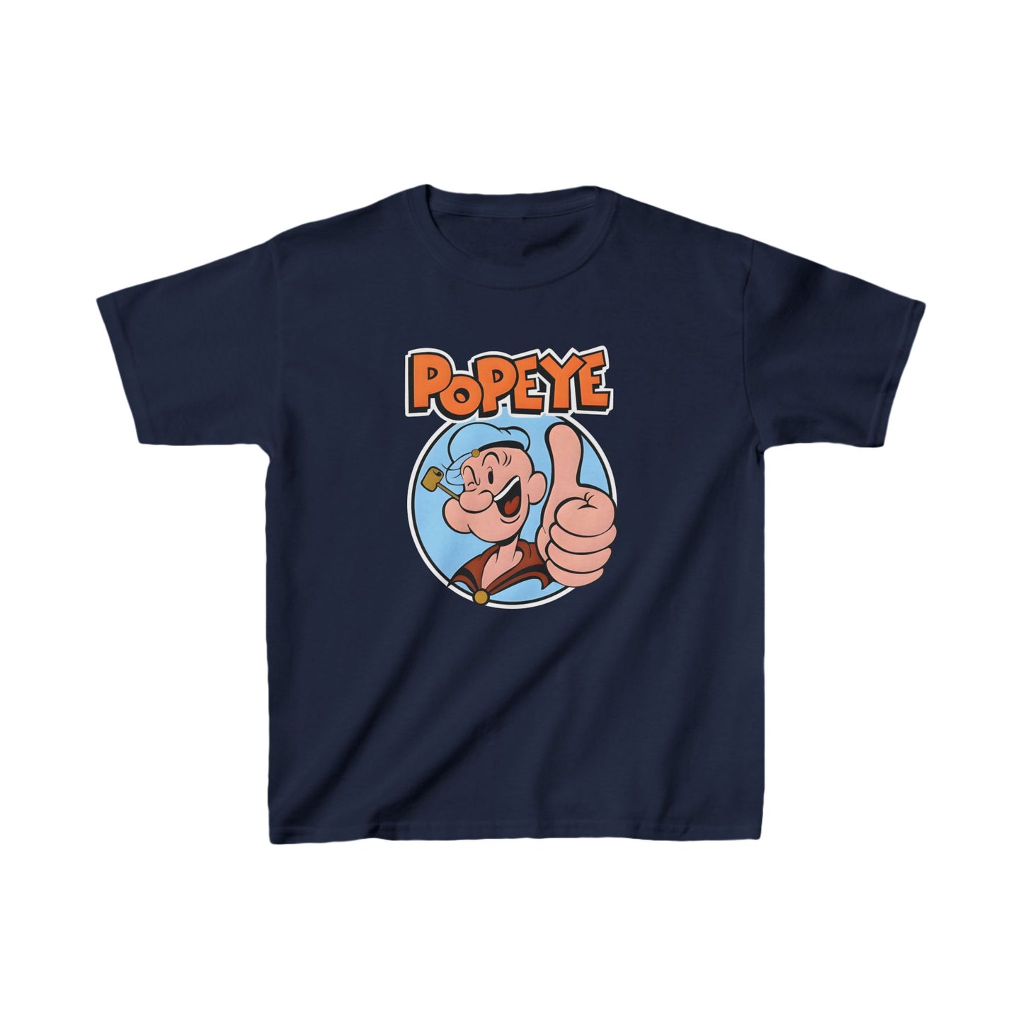 Unisex Kids Popeye Cotton T Shirt Tee Youths Childs