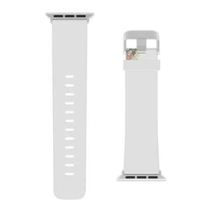 An artistic display of the GraphiZen Apple Watch Strap by Dazzling Dreams Studio, embodying elegance and individuality in modern design.