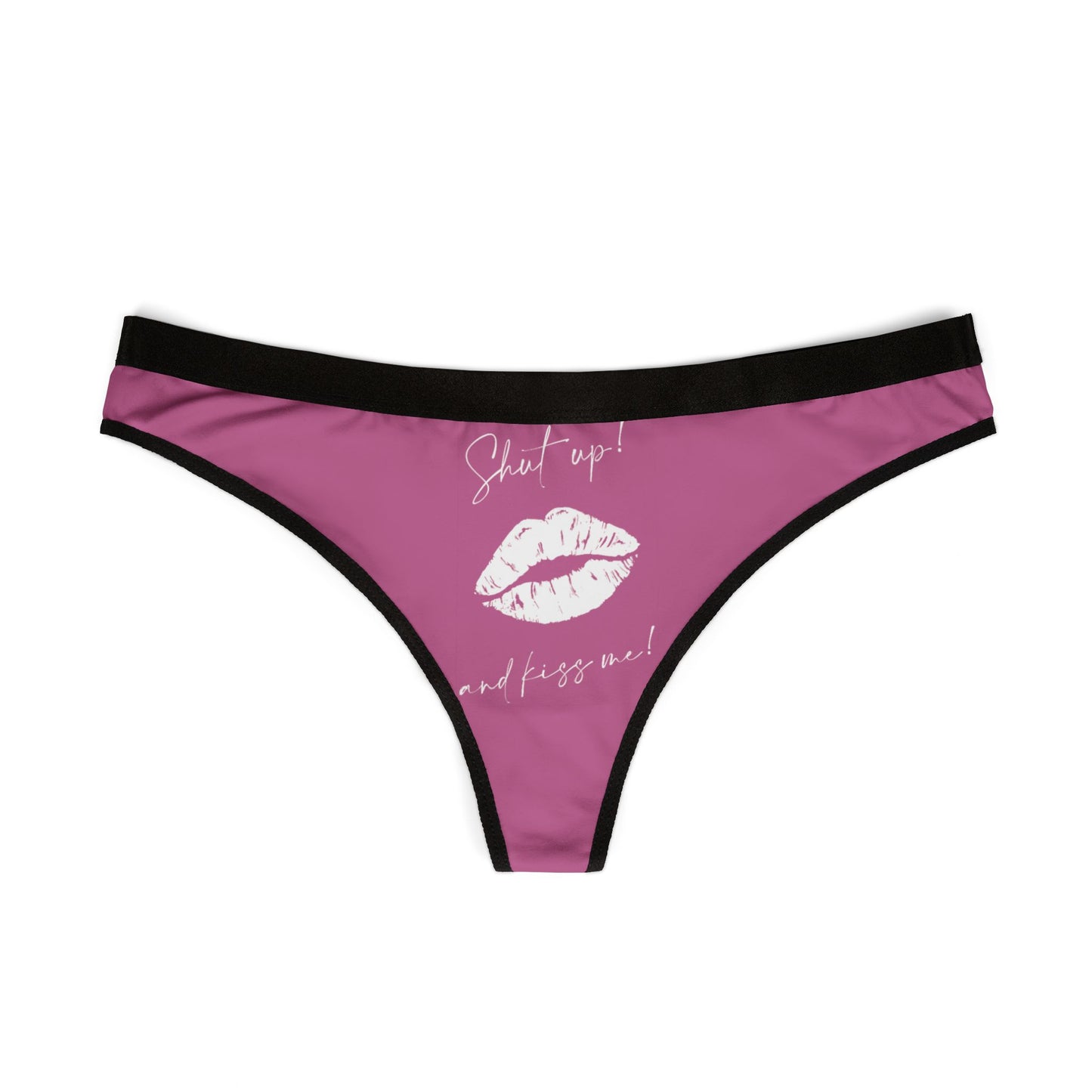 Valentines Naughty Gift Cheeky Womens Thong funny Birthday Anniversary Romantic