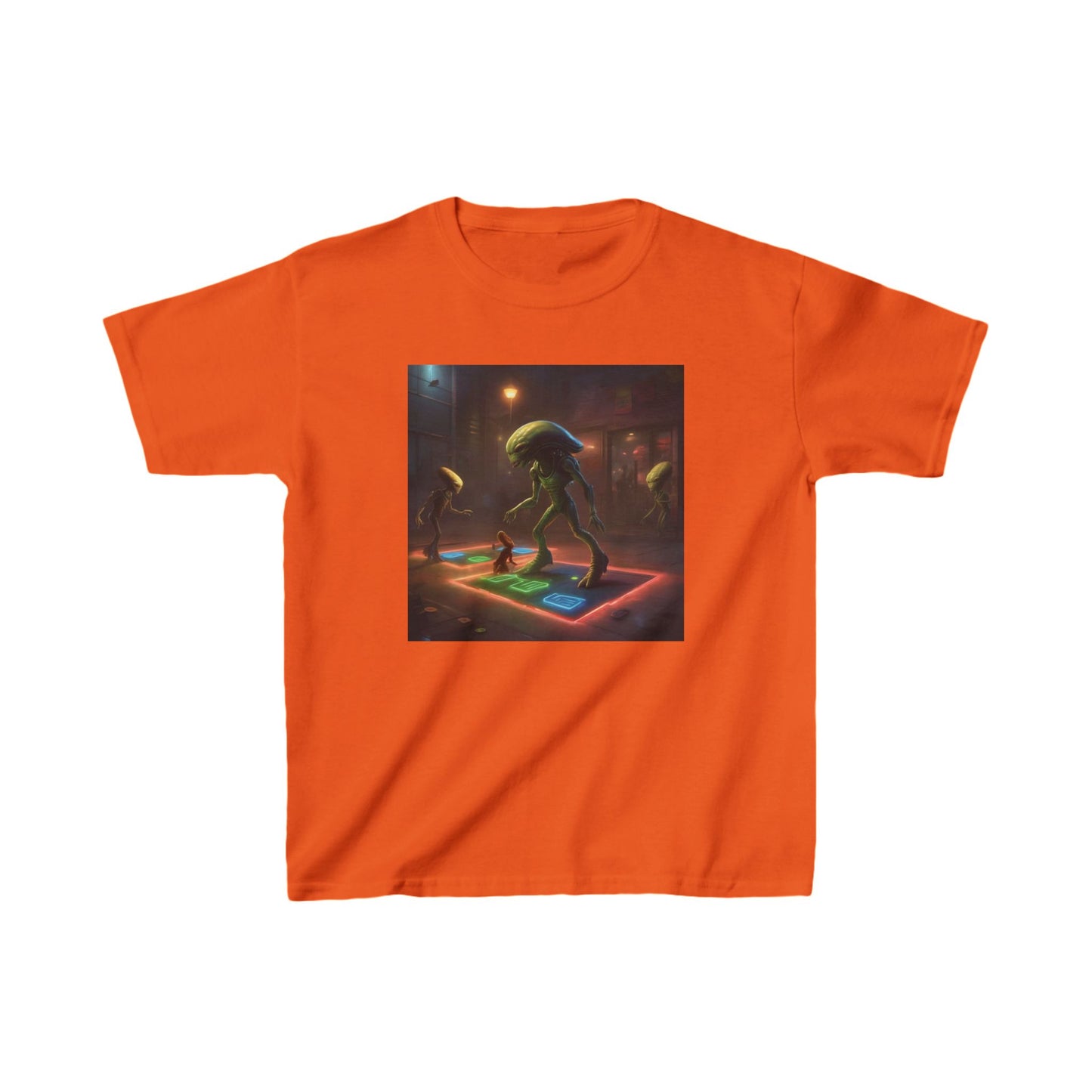 Kids Cute Aliens Heavy Cotton Tee 16 colors