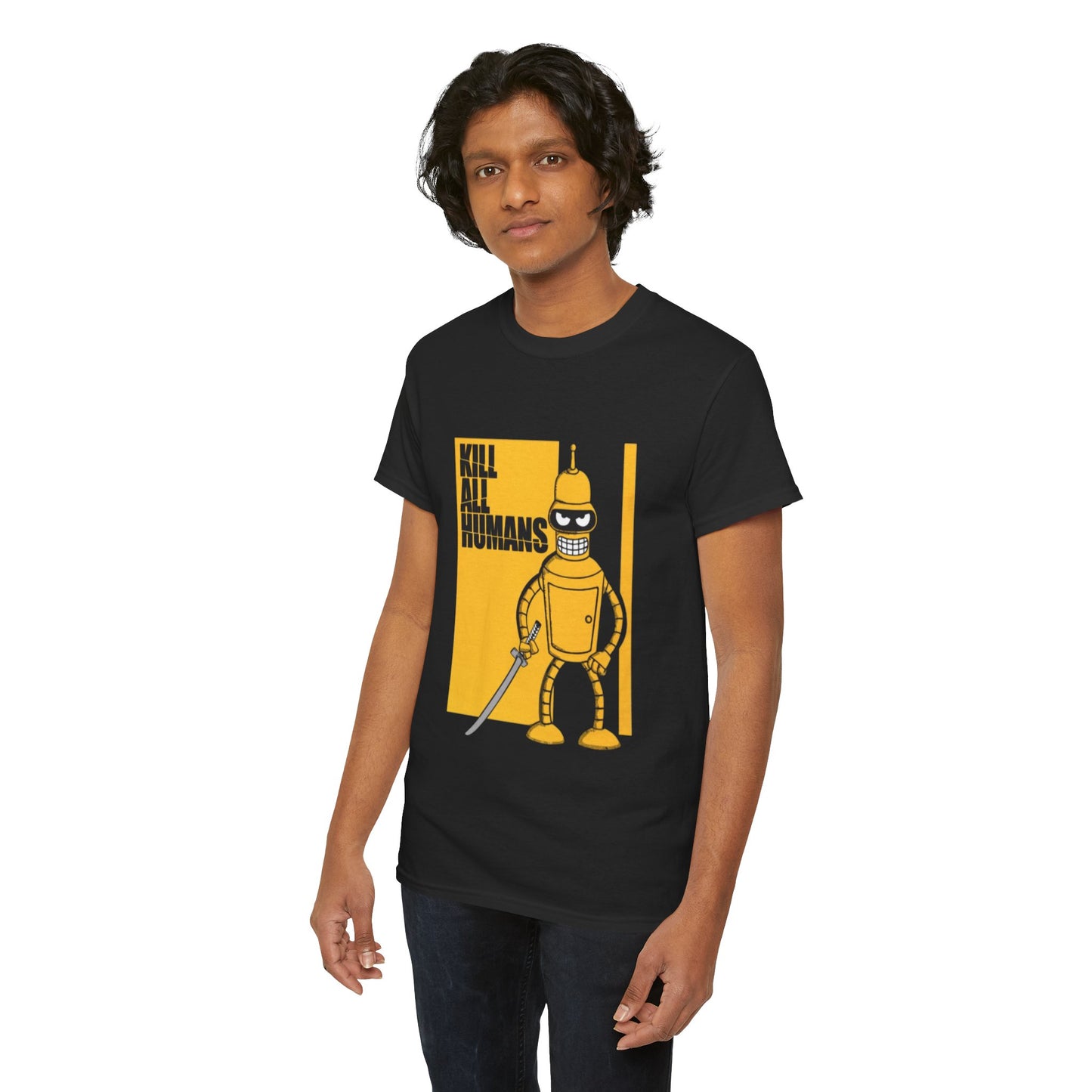 Bender Kill Bill Men´s Women´s Graphic Cotton Funny T Shirt Tee Street Urban