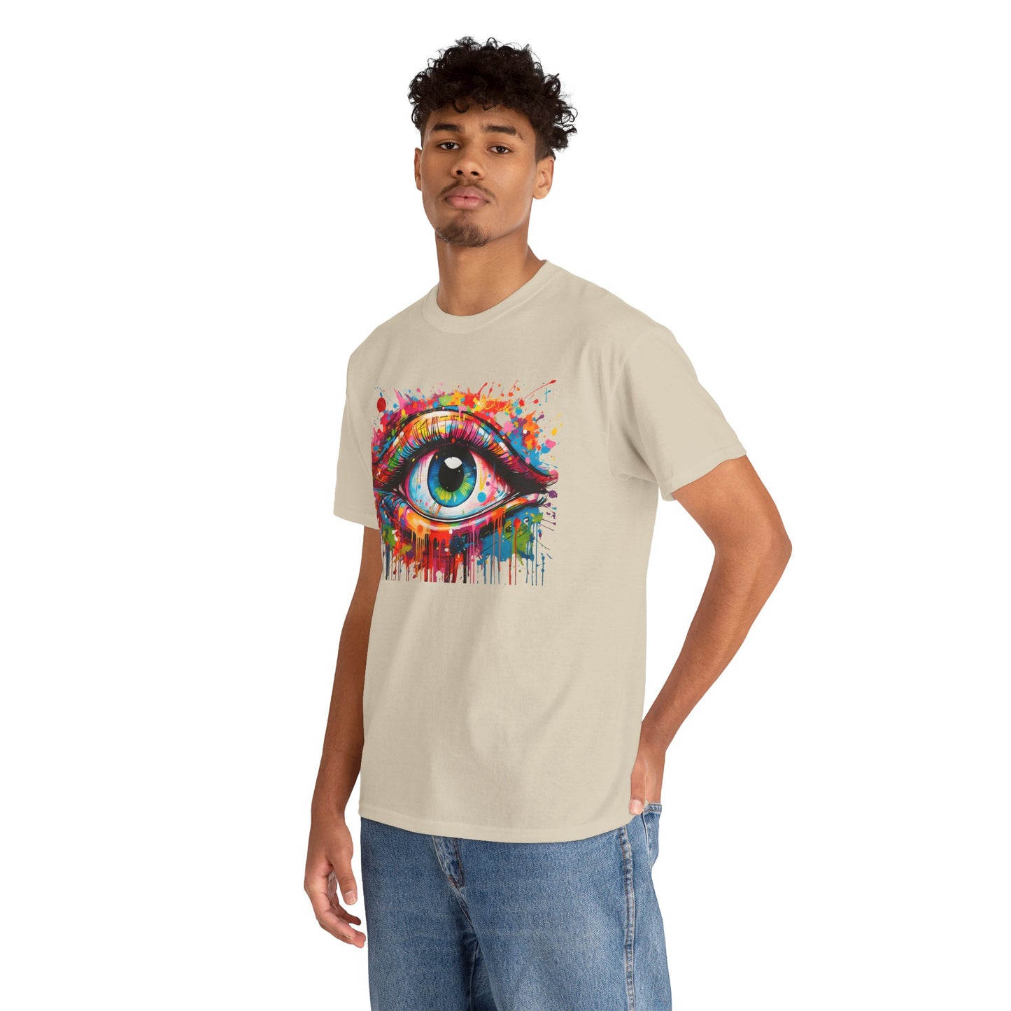 Visionary Drip Graffiti  Graphic Unisex  T Shirt Tee