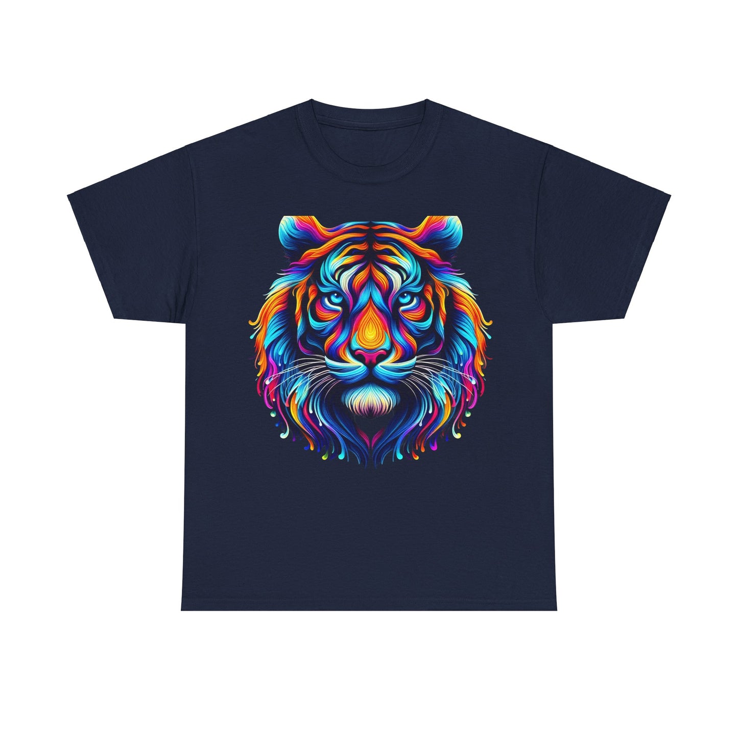 Tiger's Whimsy  Graphic Unisex  T Shirt Tee