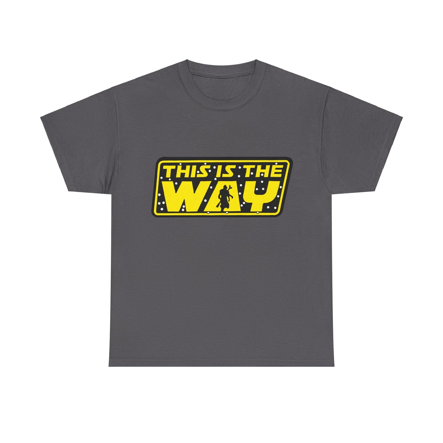 Mandalorian Star Wars This is the Way Logo Graphic Unisex  Tee Shirt