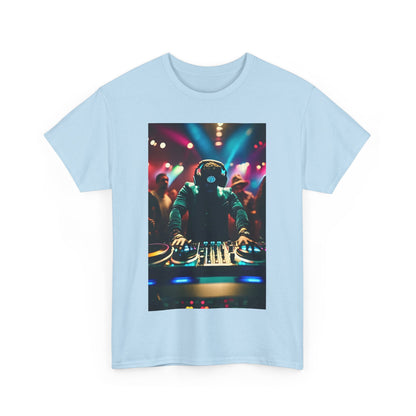 Street Monster Graphic T-Shirt featuring a vibrant DJ graphic, ideal for fashion-forward individuals.