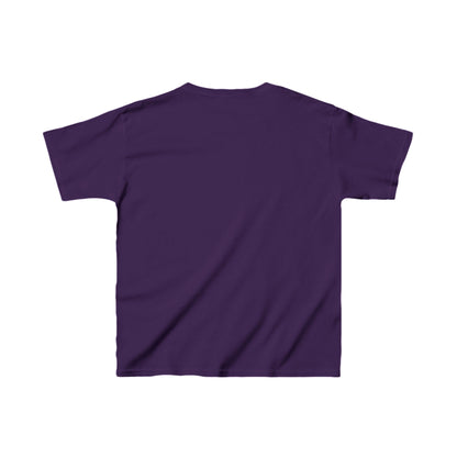 Luxury Kids Cute Frozen Olaf T-shirt in elegant purple, featuring heavy cotton fabric for lasting comfort and a delightful Frozen theme.