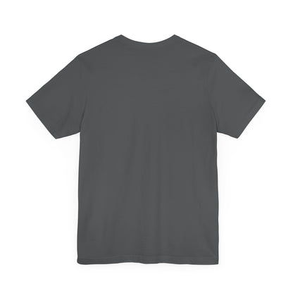 Back view of Sabrina Carpenter Inspired Unisex Short Sleeve Tee in chic grey, offering a stylish and relaxed aesthetic for everyday wear.