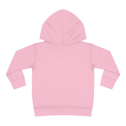 Elegant back view of a pink Girls Olaf Frozen Hoodie, showcasing soft fleece material, designed for comfort and warmth for children aged 2-5 years.