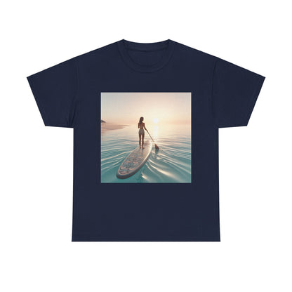 High-quality Dazzling Dreams Paddle Board T-Shirt designed for adventure lovers, featuring a luxurious fit and breathable fabric.