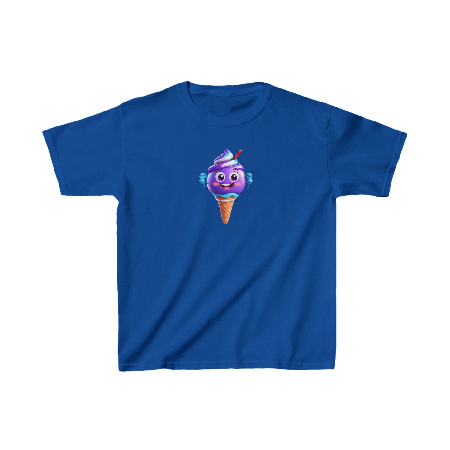 Unisex Delighted Ice Cream Graphic Cotton Tee 8 colors