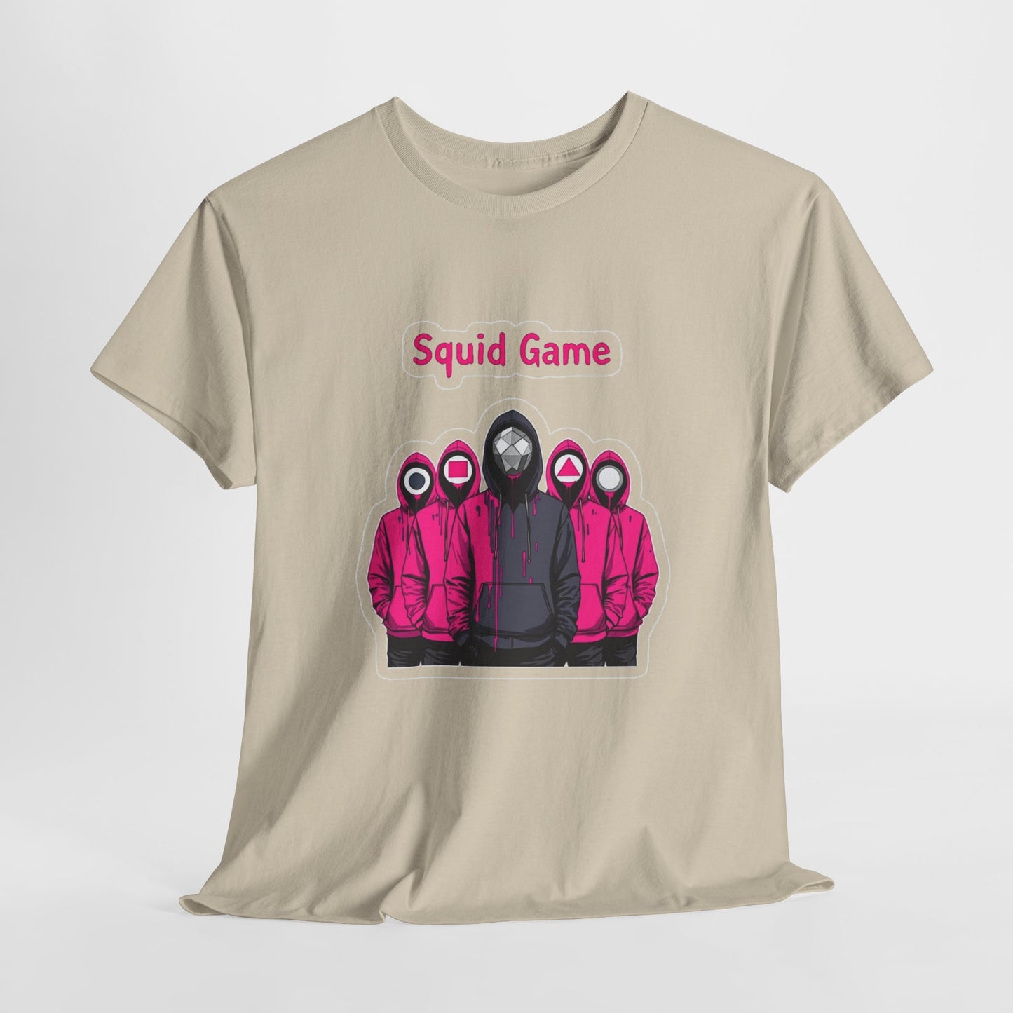 Squid Game Unisex Men´s Women´s Graphic Cotton Funny T Shirt Tee