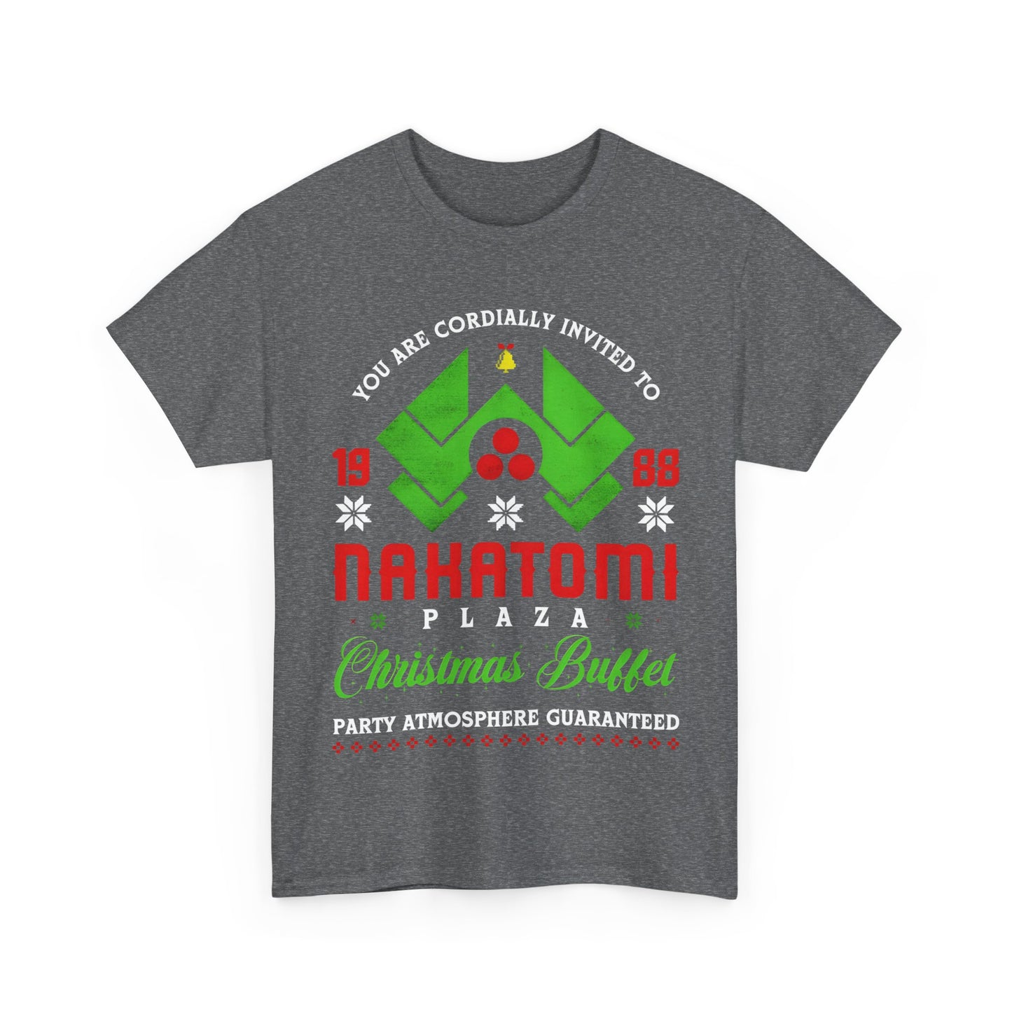 Nakatomi Plaza Christmas 1988 Graphic T-Shirt Urban Unisex Cotton