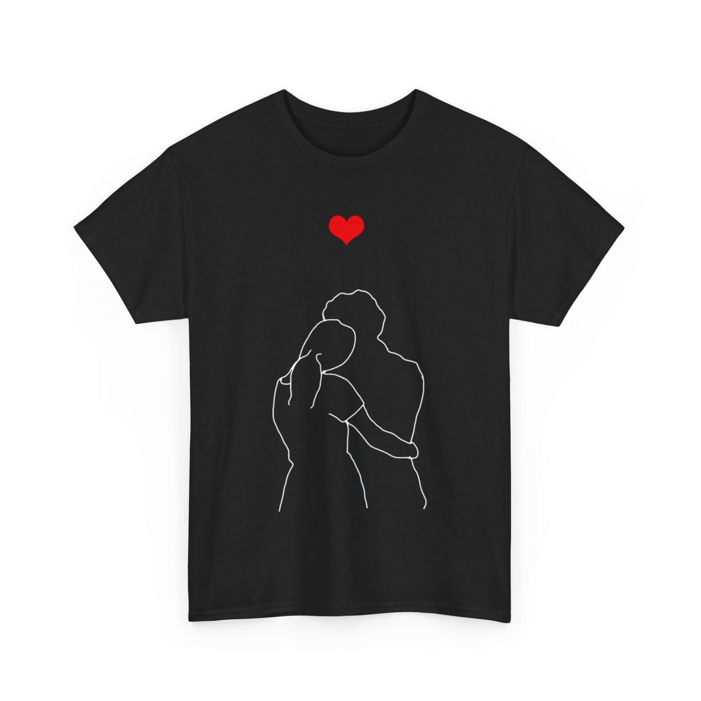 Valentines Day Lovers Gift Mens Womens Graphic T-Shirt Unisex Cotton Love