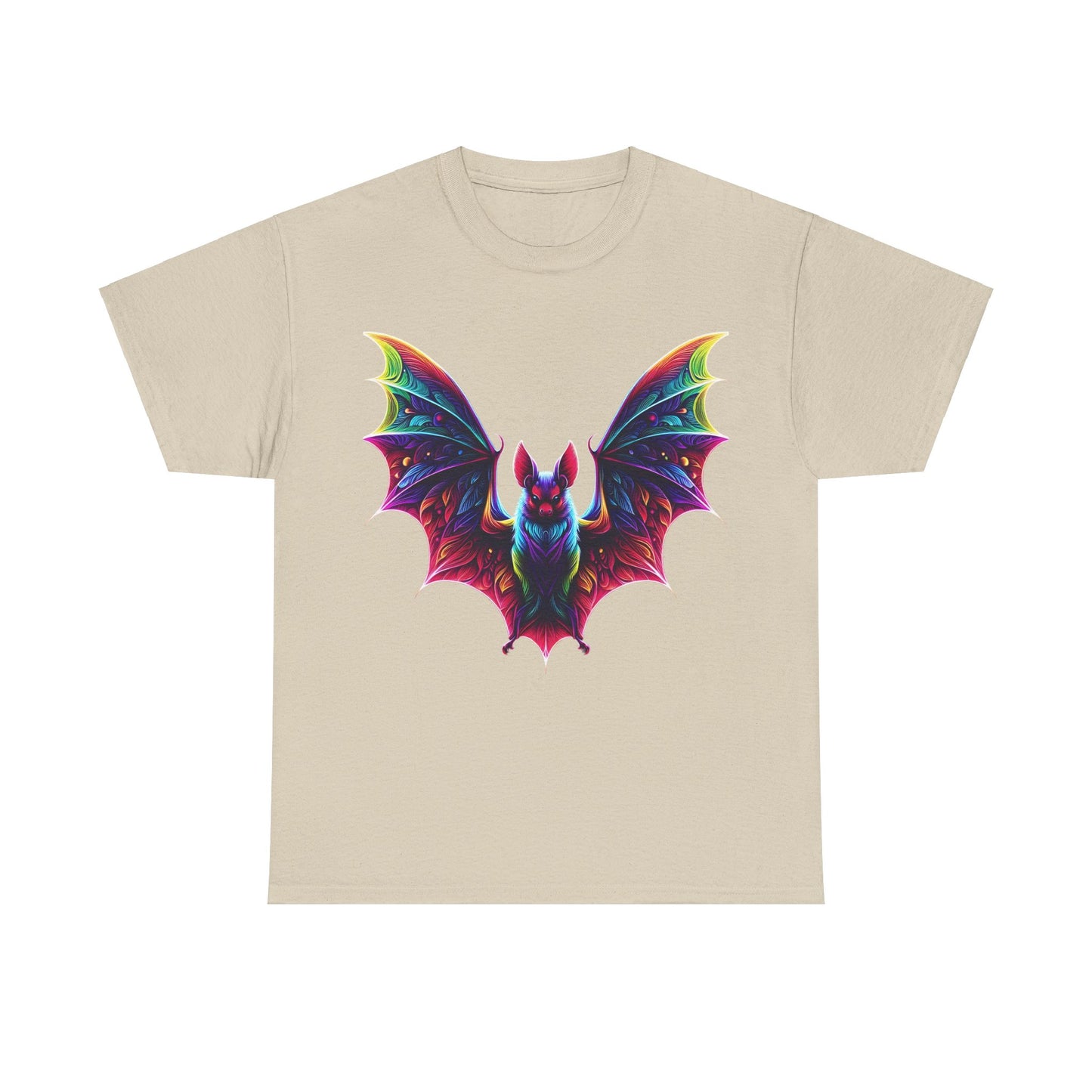 Radiant Evolution Bat Tee  Unisex Cotton Tee Graphic T Shirt