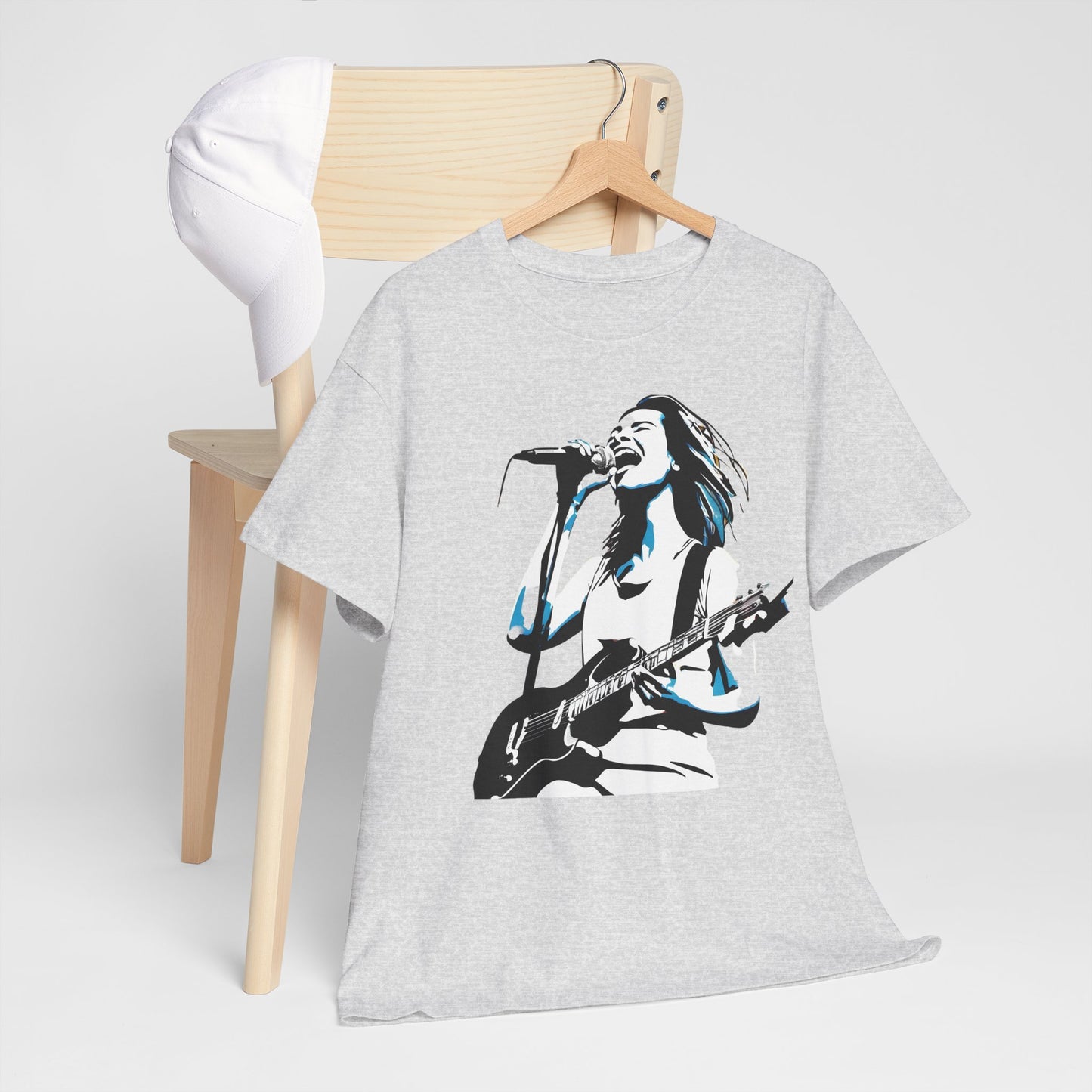 Legend of Rock Graphic T-Shirt, Urban Streetwear Top, Unisex Cotton