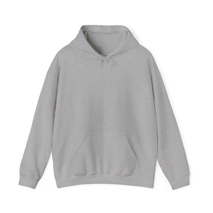 Chic grey hoodie with a classic pullover style, ideal for any casual occasion, blending comfort and a love for high-speed racing.