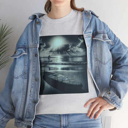 Dazzling Dreams Studio's Elegant Paddle Board T-Shirt showcasing versatile style and comfort, perfect for casual outings and beach adventures.